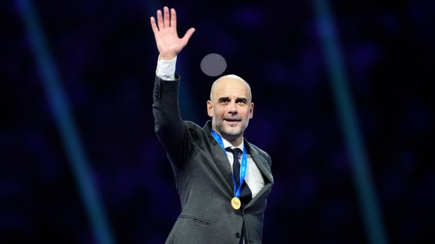 Pep Guardiola, entrenador del Manchester City